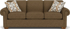 Flexsteel Main Street Brown Mocha Sofa Sleeper