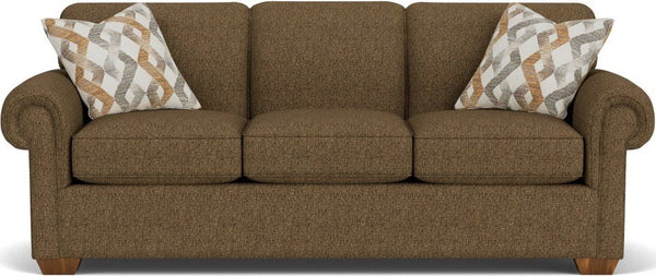 Flexsteel Main Street Brown Mocha Sofa Sleeper