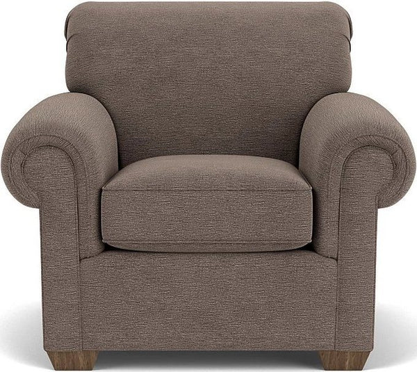 Flexsteel Main Street Brown Smoke Chair