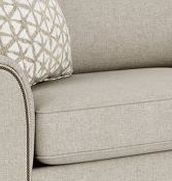 Flexsteel Preston Silver Driftwood Oversized Chair & a Half