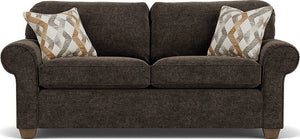 Flexsteel South Haven Ashy Brown Two-Cushion Sofa