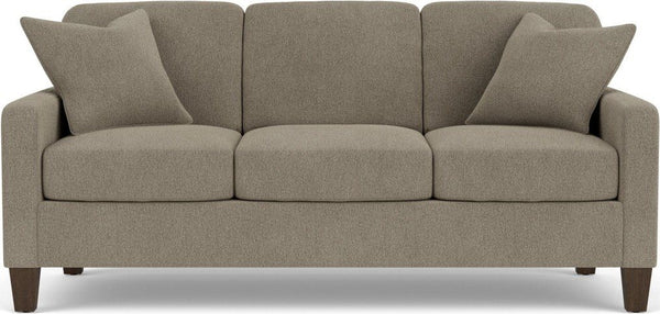 Flexsteel South Haven Contemporary Gray Dove Sofa