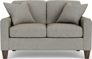 Flexsteel South Haven Contemporary Gray Quarry Loveseat