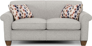 Flexsteel South Haven Light Gray Loveseat