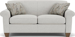 Flexsteel South Haven Silver Glacier Loveseat