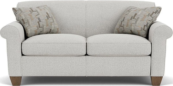 Flexsteel South Haven Silver Glacier Loveseat