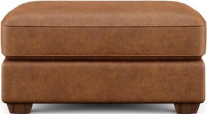 Flexsteel Thornton Light Brown Cocktail Ottoman