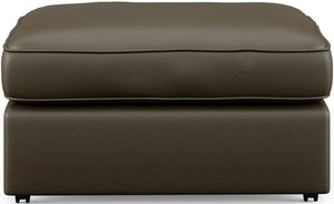 Flexsteel Vail Dark Brown Ottoman