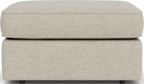 Flexsteel Vail Silver Driftwood Ottoman