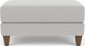 Flexsteel Westside Silver Glacier Cocktail Ottoman