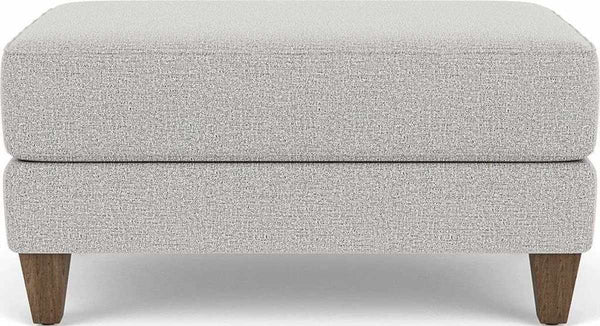 Flexsteel Westside Silver Glacier Cocktail Ottoman