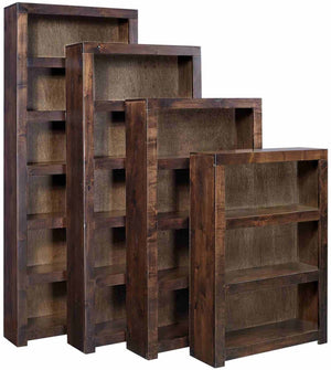 Aspenhome Lifestyle Tobacco 60 Inch Bookcases