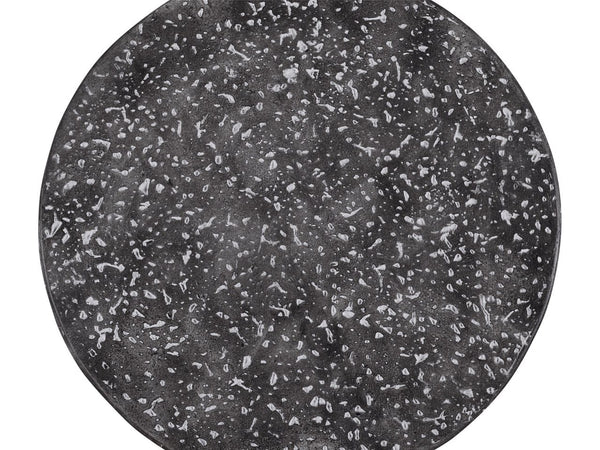 Universal Coastal Living Outdoor Stinson Black/Speckled Gray Accent Table