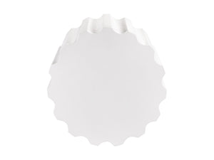 Universal Coastal Living Outdoor Geneva Abaco White Side Table
