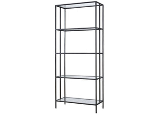 Universal Curated Industrial Oil Rubbed Bronze Etagere Bookcase