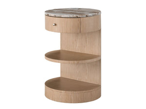 Universal Nomad Breeze White Oak Nightstand