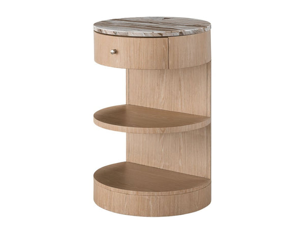 Universal Nomad Breeze White Oak Nightstand