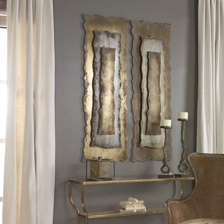 Uttermost Jaymes Oxidized Panel Wall Art