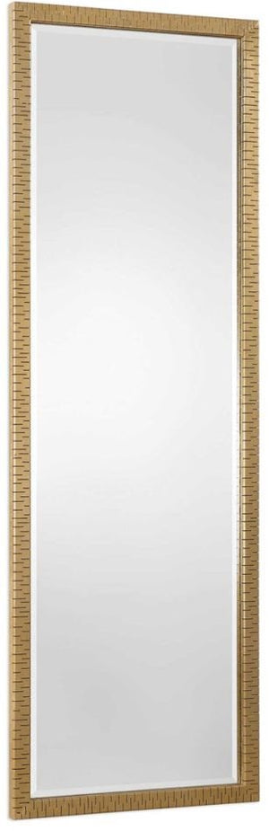 Uttermost Vilmos Metallic Gold Floor Mirror