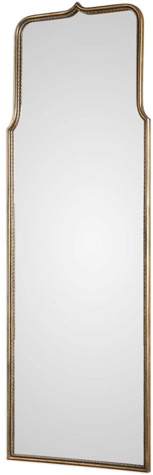 Uttermost Adelasia Antiqued Gold Mirror