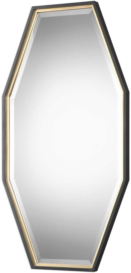 Uttermost Savion Gold Octagon Mirror