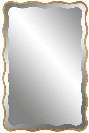 Uttermost Aneta Gold Scalloped Mirror