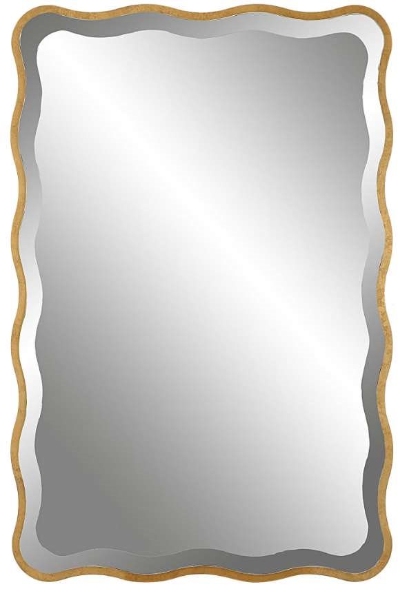 Uttermost Aneta Gold Scalloped Mirror
