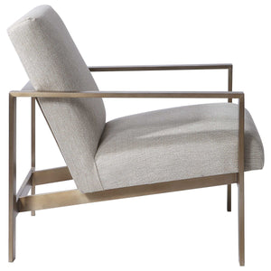 Uttermost Wills Warm Oatmeal Accent Chair