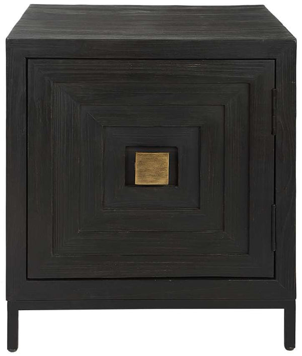 Uttermost Aiken Dark Gray Accent Cabinet