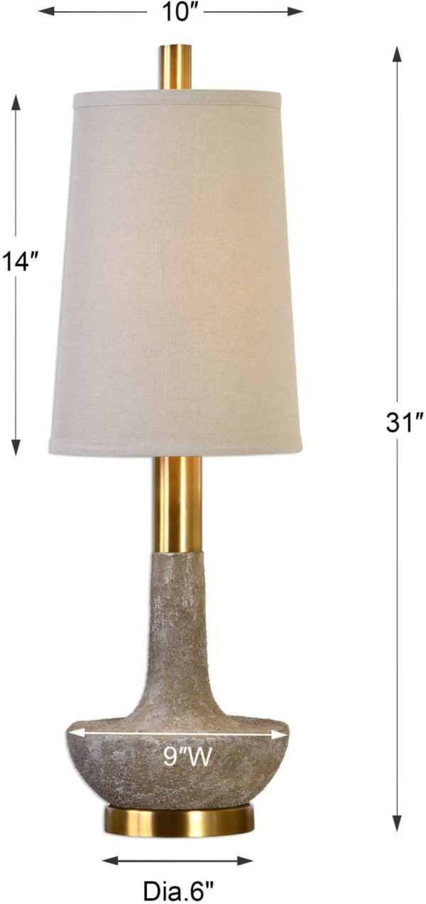 Uttermost Volongo Gold Buffet Lamp