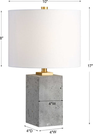 Uttermost Drexel Gray Accent Lamp