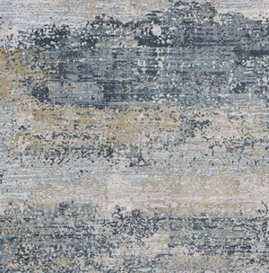 Uttermost Bremen Light Brown/Light Gray/Navy/Taupe 9 X 12 Area Rug