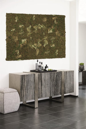 Bernhardt Delta Fabric Ottoman