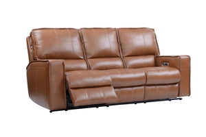Parker House Rockford Verona Saddle Power Triple Reclining Sofa