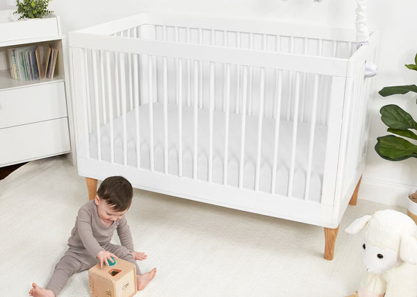 Bedgear Bright White Dri-Tec Performance Crib Sheet