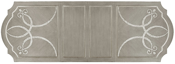 Hooker Furniture Sanctuary Rectangle Dining Table with Two 20 Inch Leaves