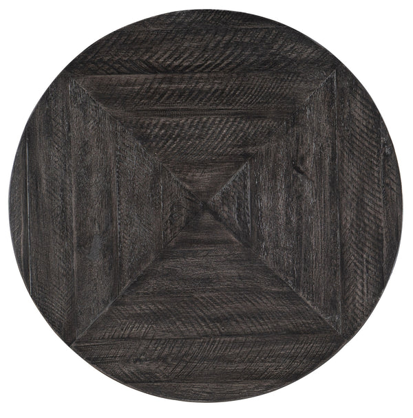 Hooker Furniture St. Armand Pewter Round End Table