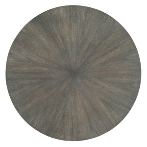 Hooker Furniture Golden Brown Textured Round End Table