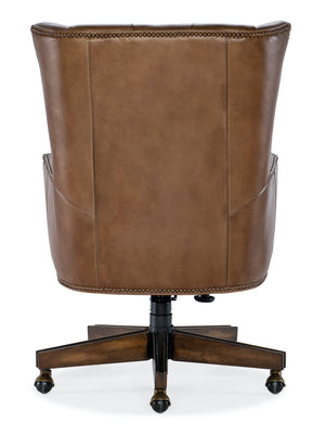 Hooker Furniture Finley Executive Leather Swivel Office Chair