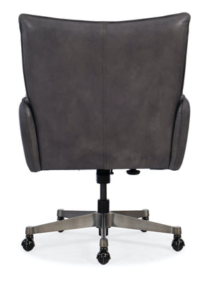 Hooker Furniture Quinn Executive Swivel Tilt Leather Office Chair
