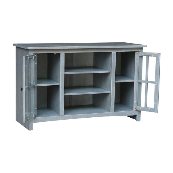 John Thomas Destinations 48 Inch TV Stand in Heather Gray