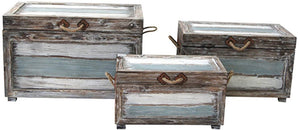 Crestview Nantucket Weathered Wood Trunks