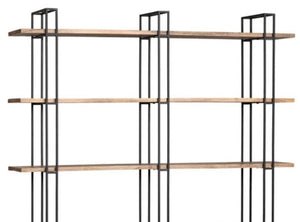 Crestview Anthropology Black/Brown Etagere