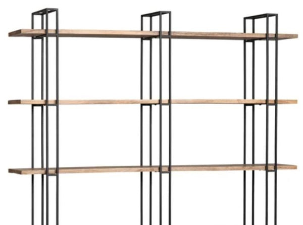 Crestview Anthropology Black/Brown Etagere