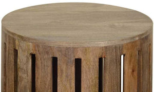 Crestview Oscar Brown Accent Table