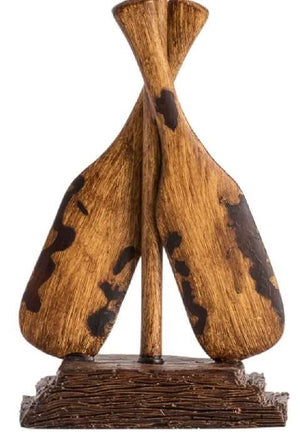 Crestview Oar Resin Old Oar Accent Lamp