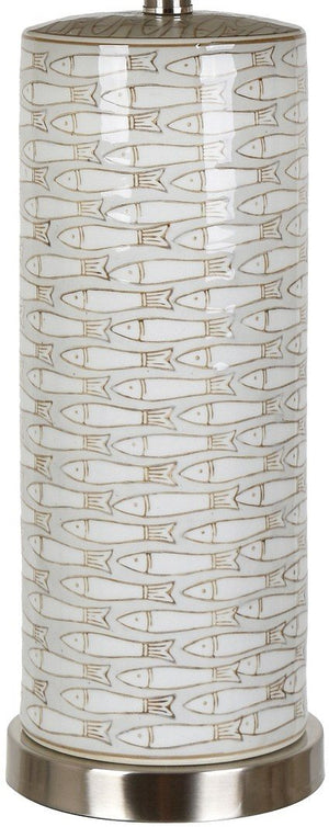 Crestview White Morrison Table Lamp