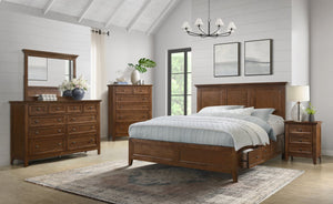 Intercon San Mateo Gray King Panel Headboard