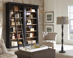 Martin Furniture Toulouse Aged Ebony 94 Inch Tall Bookcase