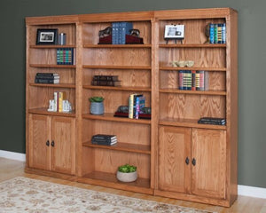 Martin Furniture Huntington Wheat 72 Inch Open Bookcase